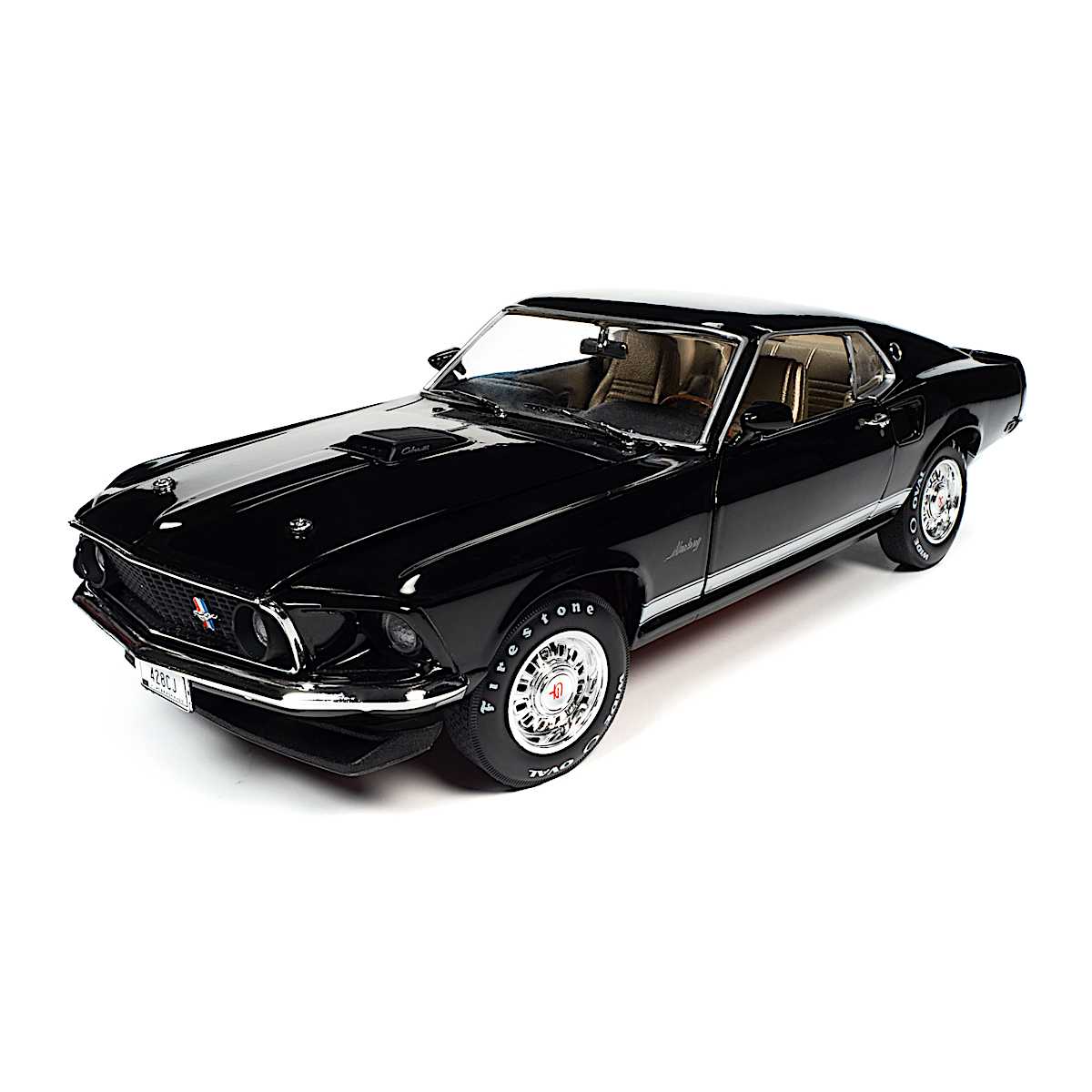 1969 Mustang GT 2+2 1:18-Scale Diecast Car